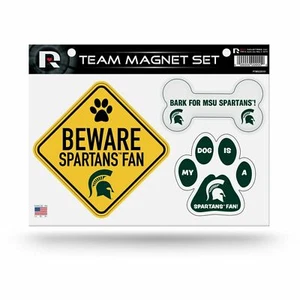 JUEGO DE SÁBANAS MAGNÉTICAS MICHIGAN STATE SPARTANS MASCOTA PERRO CUIDADO VENTILADOR - Imagen 1 de 1