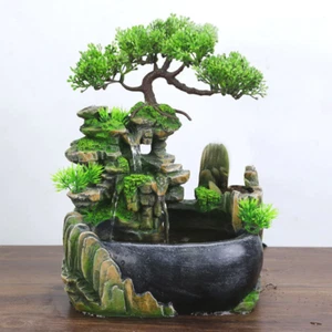 Calming Fountain Water Feature Ornament Home Decor Relaxing Soothing Indoor AU - Picture 1 of 9