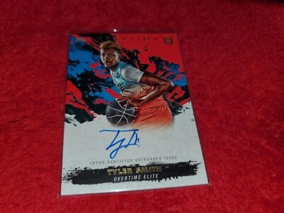 TOPPS INCEPTION OVERTIME OTE AUTO CARD #TS2 TYLER SMITH RED 11/75 - Image 1 of 2