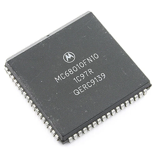 [2pcs] MC68010FN10 16-32Bit Microprocessor PLCC68 - Image 1 of 1