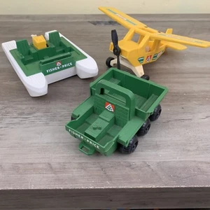 Vintage 1976 Fisher Price Adventure People Wilderness Patrol Vehicle Set #307 - Bild 1 von 8