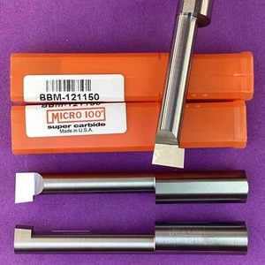 MICRO 100 BBM - 121150 11mm Carbide Boring Bar; 12mm Shank 🎯Machinist - Picture 1 of 1