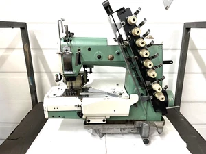 KANSAI D-1900 4NDL 3/8" CILINDRO CINTURA PUNTO DE CADENA MÁQUINA DE COSER INDUSTRIAL - Imagen 1 de 8