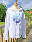 “RIP CURL WETSUITS” Vintage Designer White Pullover Hoodie Chest: 38” (96cm) 