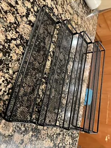 Metal 4 Leveled Tiered Spice Rack - Picture 1 of 3