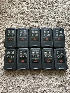 LOTE DE 10 FOB REMOTO VOLVO LLAVE INTELIGENTE FCC: KR55WK49264 (5 BOTONES) ¡BUENO! - Imagen 1 de 4