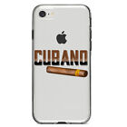 Clear Case For Iphone (Pick Model) Cubano.  Cigars