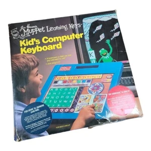 Vintage 1984 COMMODORE 64 Muppet Learning Keys computer Keyboard - Photo 1/13