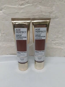 2 L'Oreal Paris Age Perfect Radiant Serum Foundation SPF 50 Chestnut 140 - Picture 1 of 1