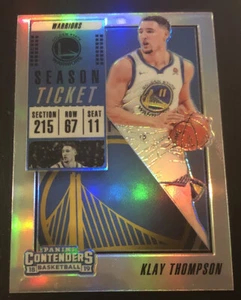 2018-19 Panini Contenders - KLAY THOMPSON - ST Silver Prizm #18 - GS Warriors - Bild 1 von 2