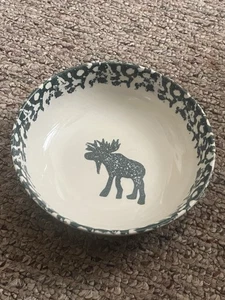 Tienshan Folk Craft Moose Country Bowl - Picture 1 of 2