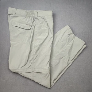 Exofficio Pants Mens Extra Large Green Convertible Cargo Outdoor Fishing Nylon - Picture 1 of 16