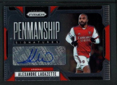 2024-25 ALEXANDRE LACAZETTE AUTO PANINI PRIZM PREMIER LEAGUE PENMANSHIP - Image 1 of 2