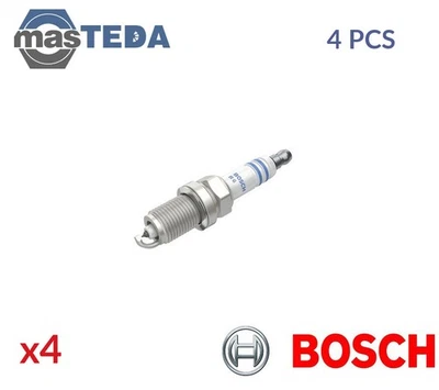 0 242 230 626 ENGINE SPARK PLUG SET PLUGS BOSCH 4PCS FOR OPEL CORSA D,CORSA E - Image 1 of 4
