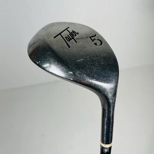 TaylorMade Pittsburgh Persimmon 5 Metal Wood RH Taylite Regular Steel 42" Retro - Picture 1 of 8