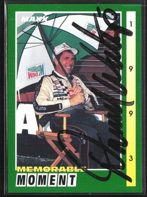 Darrell Waltrip 1993 Maxx The Winston In-Person Auto #6 DARWAL, Inc. - Image 1 of 2