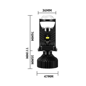 1Pcs T9 Automotive Led Headlights H4 Near Far Integrated Ultra Bright Spotlight - Picture 1 of 12
