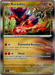 Koraidon Holo Rare SV05: Temporal Forces 119/162 NM - Picture 1 of 2