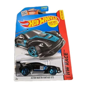 Hot Wheels 2014 Race Black Aston Martin Vantage GT3 #149 A10 - Picture 1 of 1
