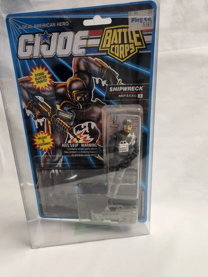 Figura de acción Hasbro naufragio GI Joe Battle Corps 1993 de colección NUEVA SELLADA MOSC Foto 1 de 4