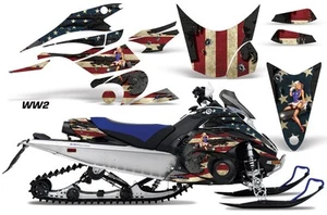 Calcomanías gráficas adhesivas para moto de nieve para Yamaha FX Nytro 08-14 Segunda Guerra Mundial - Imagen 1 de 2