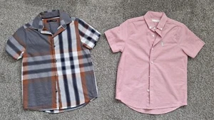 X2 Boys NEXT Short Sleeved Shirts, Age 7, EXCELLENT CONDITION - Picture 1 of 11