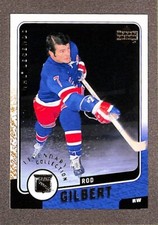 2000-01 Upper Deck Legends #90 Rod Gilbert Legendary Collection Gold SP #/375
