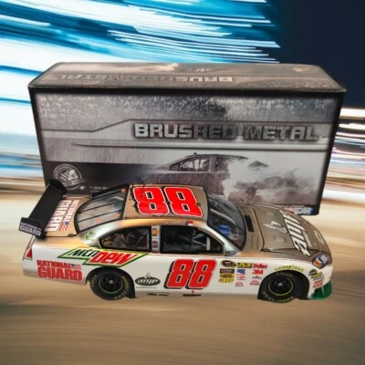 Dale Earnhardt Jr #88 AMP Energy National Guard 2010 1:24 Action Brushed Metal - Image 1 of 4
