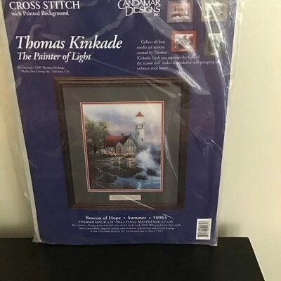 Набор для вышивки крестом Thomas Kinkade SUMMER Becon of Hope Candamar Designs #50961 - Изображение 1 из 3