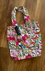 Brand New Pia Rossini Canvas Bag Tote Bag Floral Print Bag