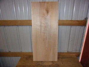 1PC HARD MAPLE LUMBER WOOD KILN DRIED BOARD 35 3/4"X 15 3/8"X 13/16" 2069V WIDE - Picture 1 of 10