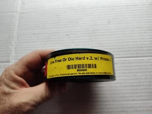 Live Free Or Die Hard w/ Pirates 3. 35mm Movie Trailer Scope New Yellow Band New - Picture 1 of 7