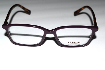 Anteojos Coach Small púrpura oscuro tortuga HC6077 5335 53-15-135 A Foto 1 de 4