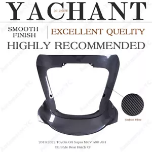 CARBON Auto oe Style Rear Hatch Kit For 19-22 Toyota GR Supra MK V A90 A91 - Foto 1 di 24
