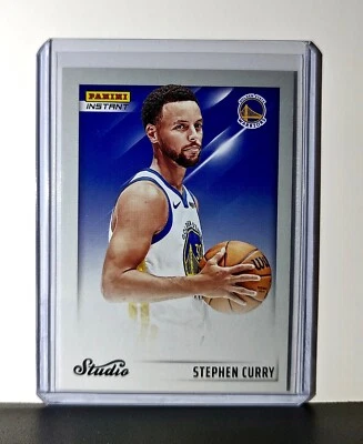 Stephen Curry 2024-25 Panini Studio #5 Basketball Card Warriors 1/275 - Image 1 of 2