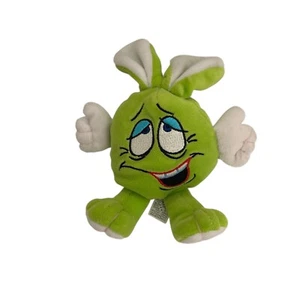 Silly Slammers Bunny Bean Bag Peluche Verde Vintage 8" - Foto 1 di 10