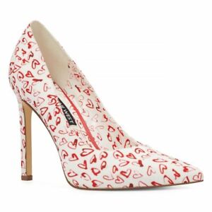 R8_High Heel Pointed Toe 4.5in Stiletto Sexy Women's Heart Shoe US 11 