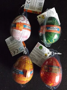 4 x Dinoei Dino schlüpft aus Ei , Sonderposten Restposten - Bild 1 von 1