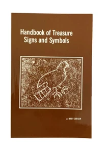 Handbook of Treasure Signs and Symbols by Mary Carson 1980, Paperback NEW - Imagen 1 de 6