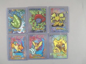 6 dif.  Cartas troqueladas Pokémon 2000 casi nuevas ev 2,6,7,9,10 y 11 de 12 - Imagen 1 de 4
