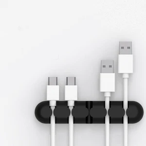 Cable Manager Wire Holder for Desk Organizer Plug Cord Management - Afbeelding 1 van 11