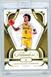2023-24 Panini Flawless Basketball Gold Rookie #89 Jalen Hood-Schifino #05/10 - Picture 1 of 2
