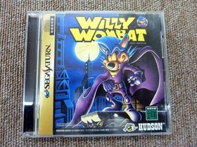 HUDSON WILLY WOMBAT SEGA SATURN SOFT
