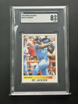 Pegatinas Panini 1990 #84 Bo Jackson SGC 8 Foto 1 de 2
