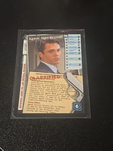 1996 X-Files CCG Premiere Agent Alex Krycek Trading Card ULTRA RARE - Picture 1 of 1