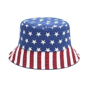 Parasole estivo bandiera americana outdoor uomo e donna moda - Foto 1 di 4