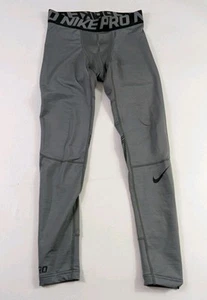 Nike Pro Grey Athletic Legging Bottoms Medium - Picture 1 of 2