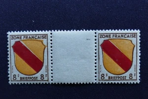 Franz. Zone Allg. Ausgabe MiNr. 4 mit Zwischensteg postfrisch** (AK 456) - Picture 1 of 1