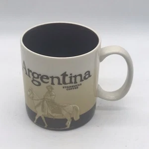 Starbucks Been There Collection 2014 Ceramic 16oz Argentina Collectors 4” Mug - Picture 1 of 10