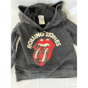 Rolling Stones Toddler Hoodie Small Rock Band Shirt For Kids - Picture 1 of 5